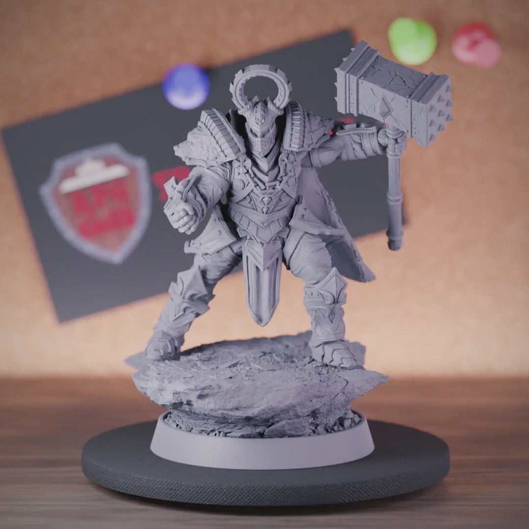 Cleric 5e | DnD Cleric Paladin Warrior Miniature