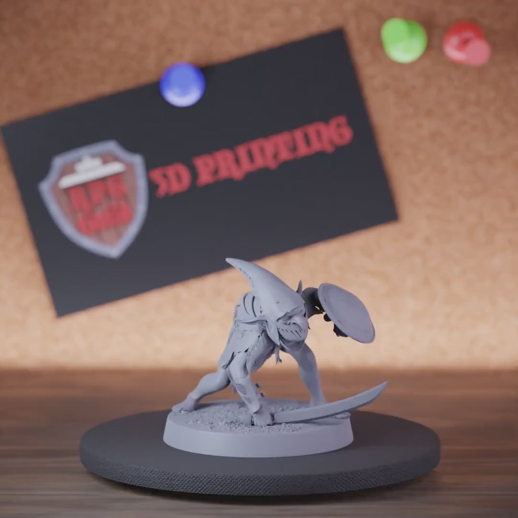 Goblin 5e | DnD Goblin Patrol Soldier II Miniature 