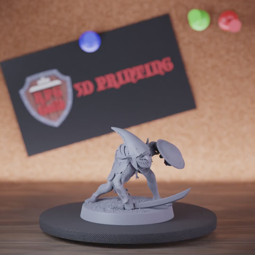 Goblin 5e | DnD Goblin Patrol Soldier II Miniature 
