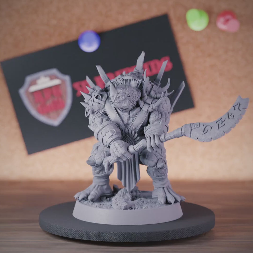 Tortle 5e | DnD Tortle Fighter Warrior Miniature