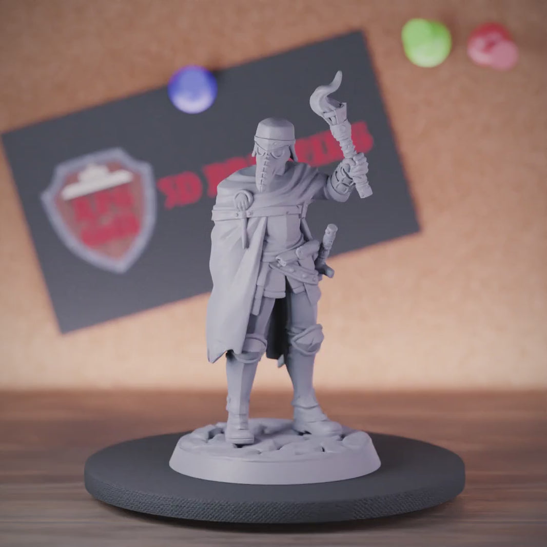 Knight 5e | DnD Knight Witch Hunter Miniature