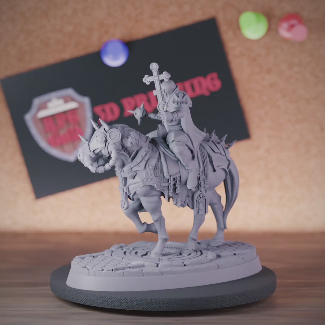 Cleric 5e | DnD Cleric Crusader Cavalier Miniature