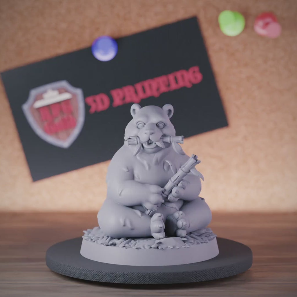 Panda 5e | DnD Panda Animal Companion Miniature