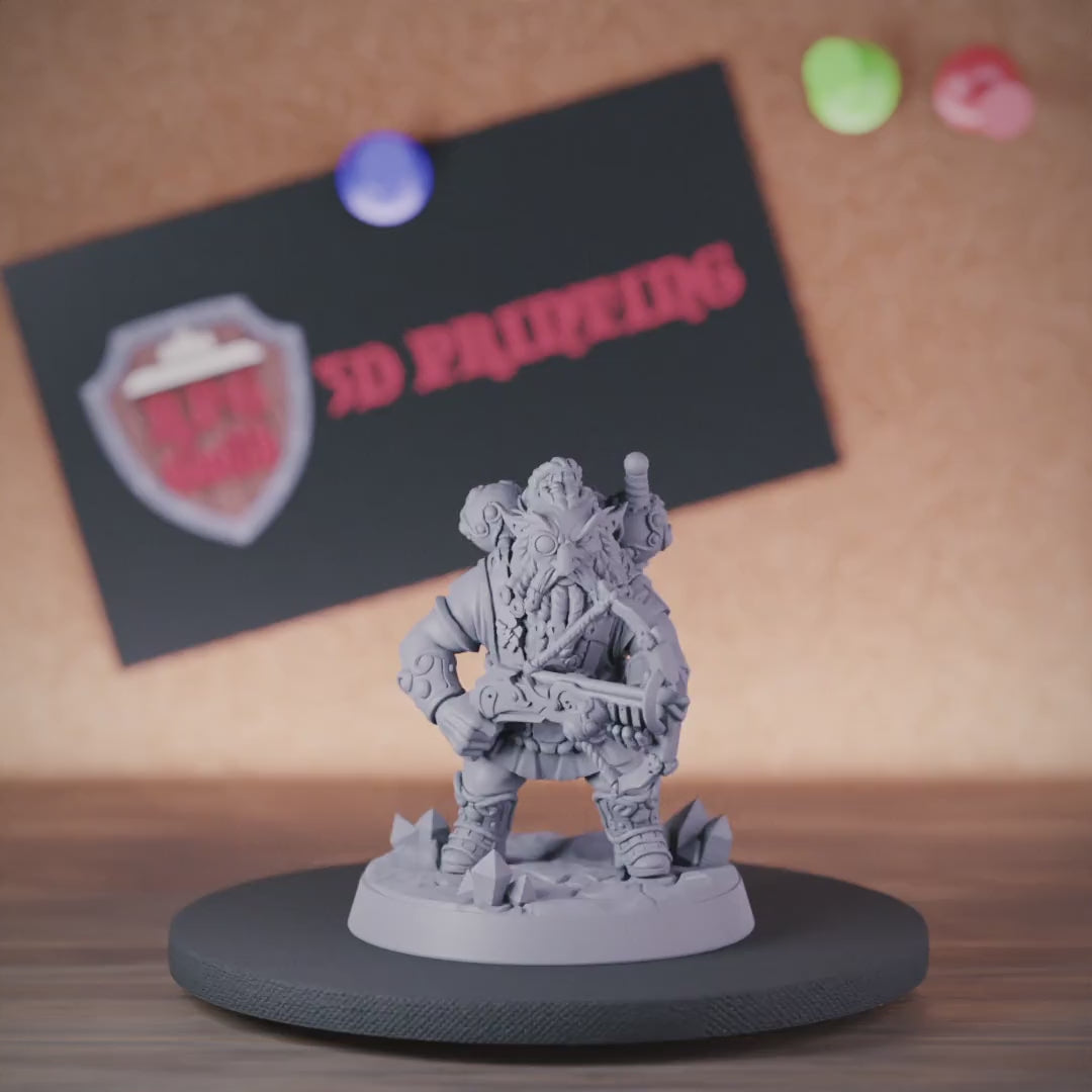 Ranger Halfling 5e | DnD Halfling Golemmar Miniature | RPG Guild