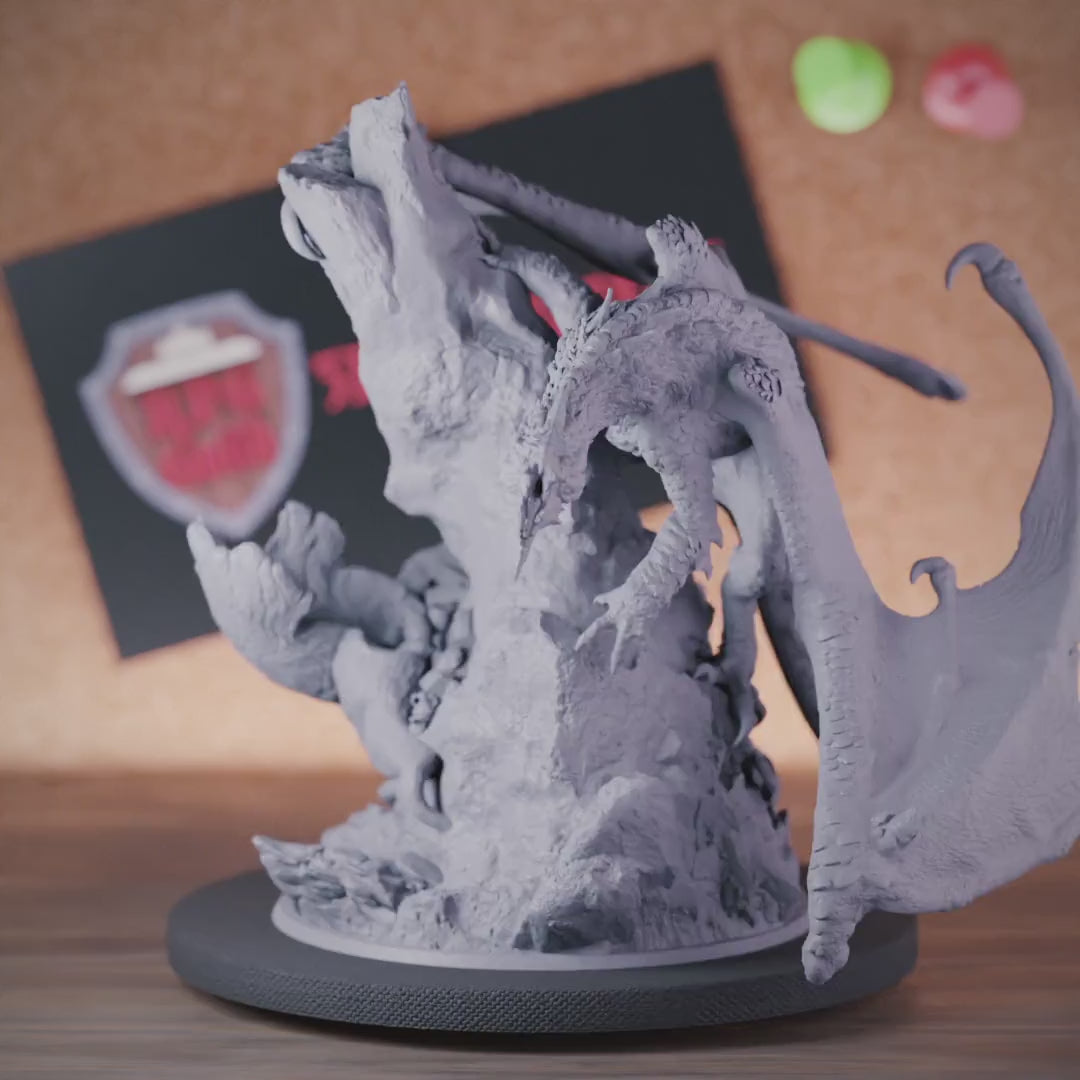 Dragon 5e | DnD White Dragon Monster Miniature