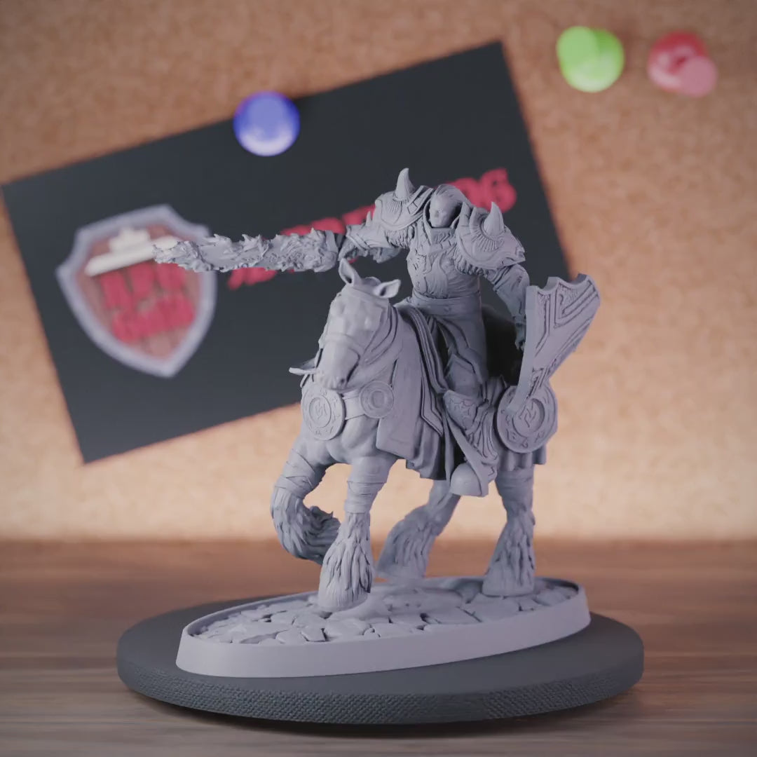Knight 5e | DnD Fighter Battle Horse Miniature
