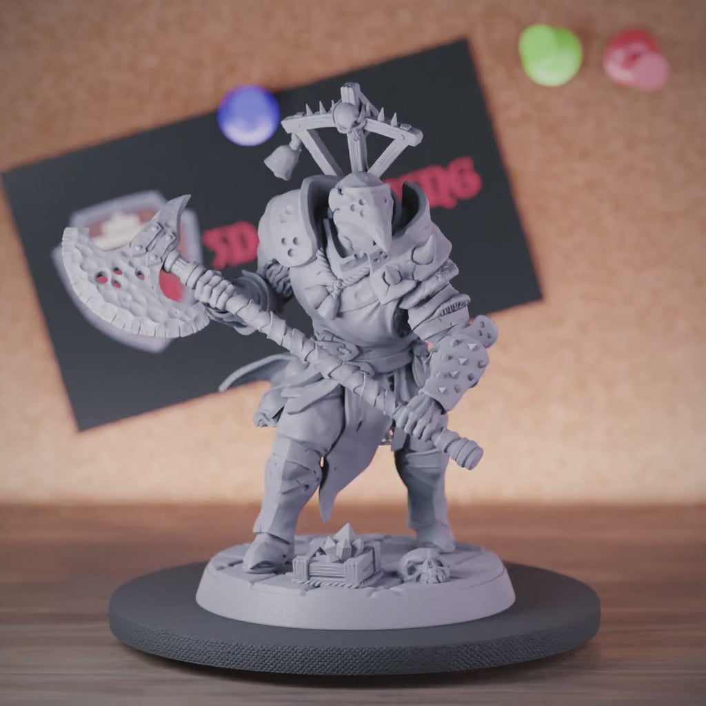Cultist 5e | DnD Armored Plague Zealot Miniature