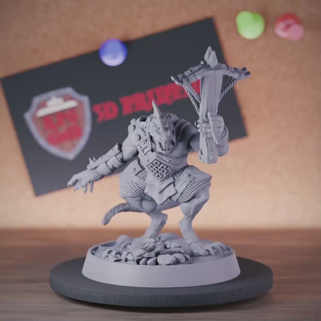 Ratmen 5e | DnD Ratmen Shooter Monster Miniature