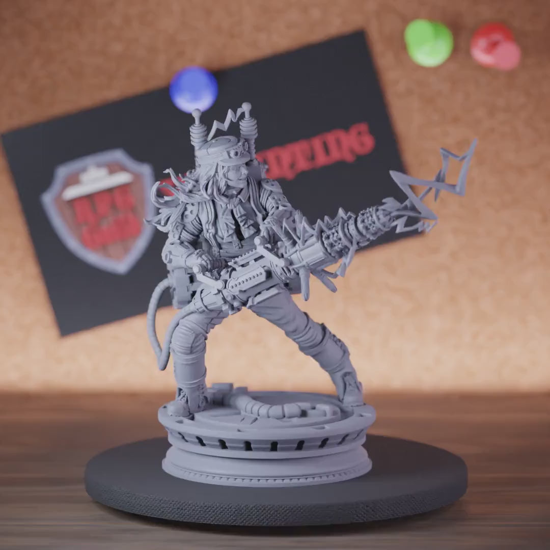 Artificer 5e | DnD Female Artillerist Miniature