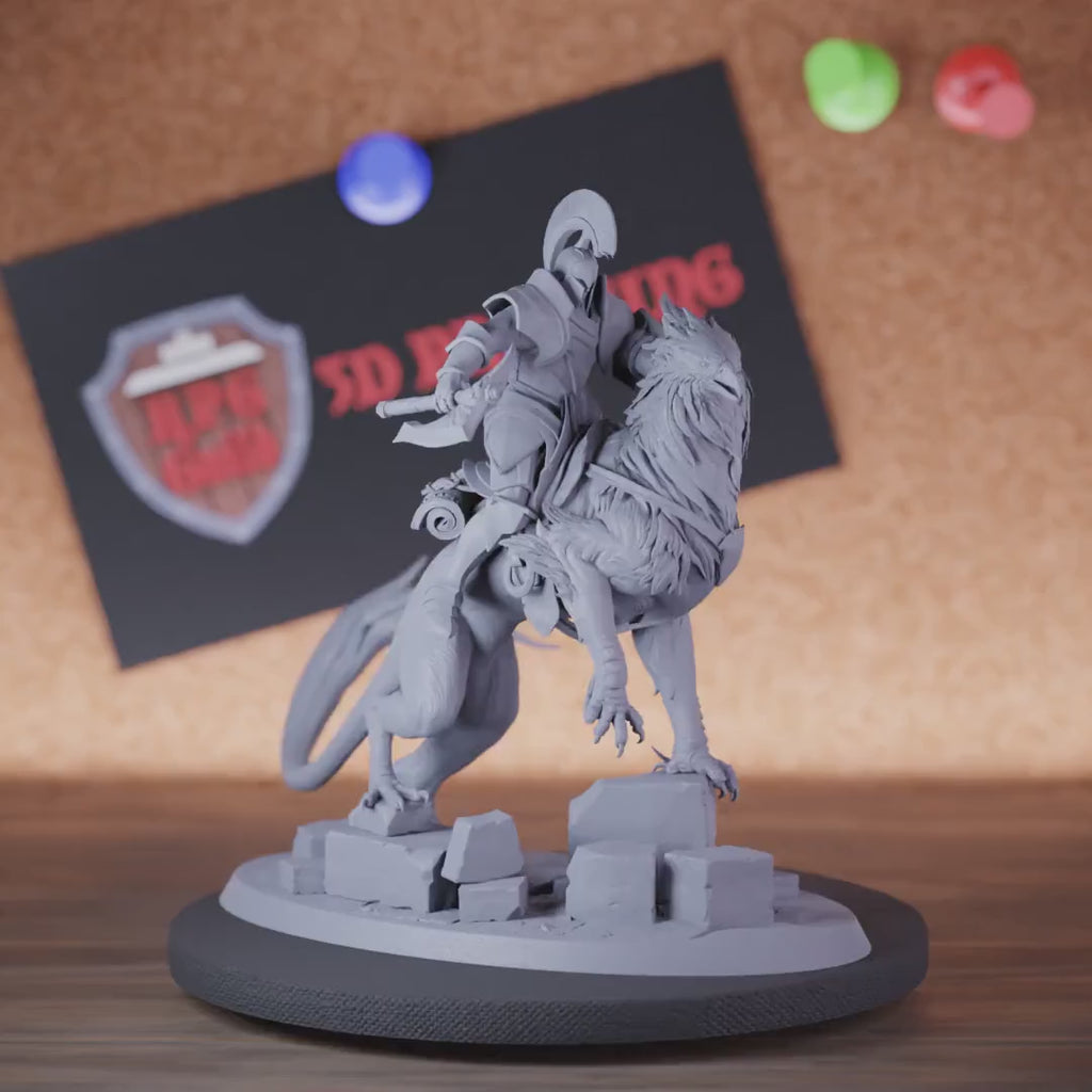 Paladin 5e | DnD Paladin Warrior Griffon Cavalry Miniature