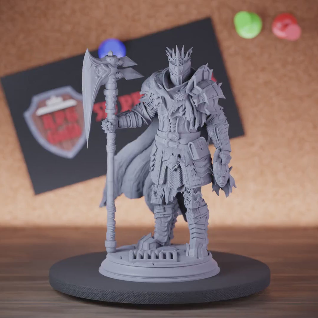 Death Knight 5e | DnD Undead Knight Armored Miniature