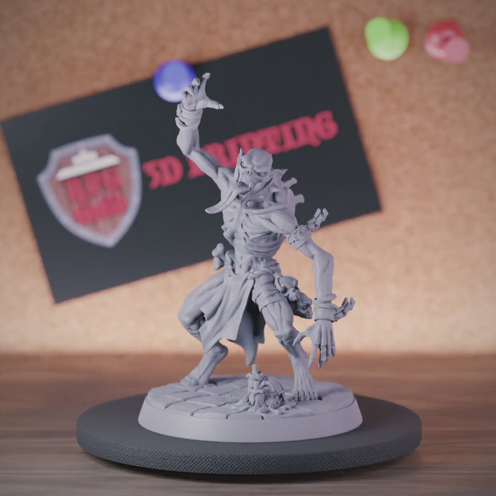 Ghul 5e | DnD Untoter Ghul Miniatur 