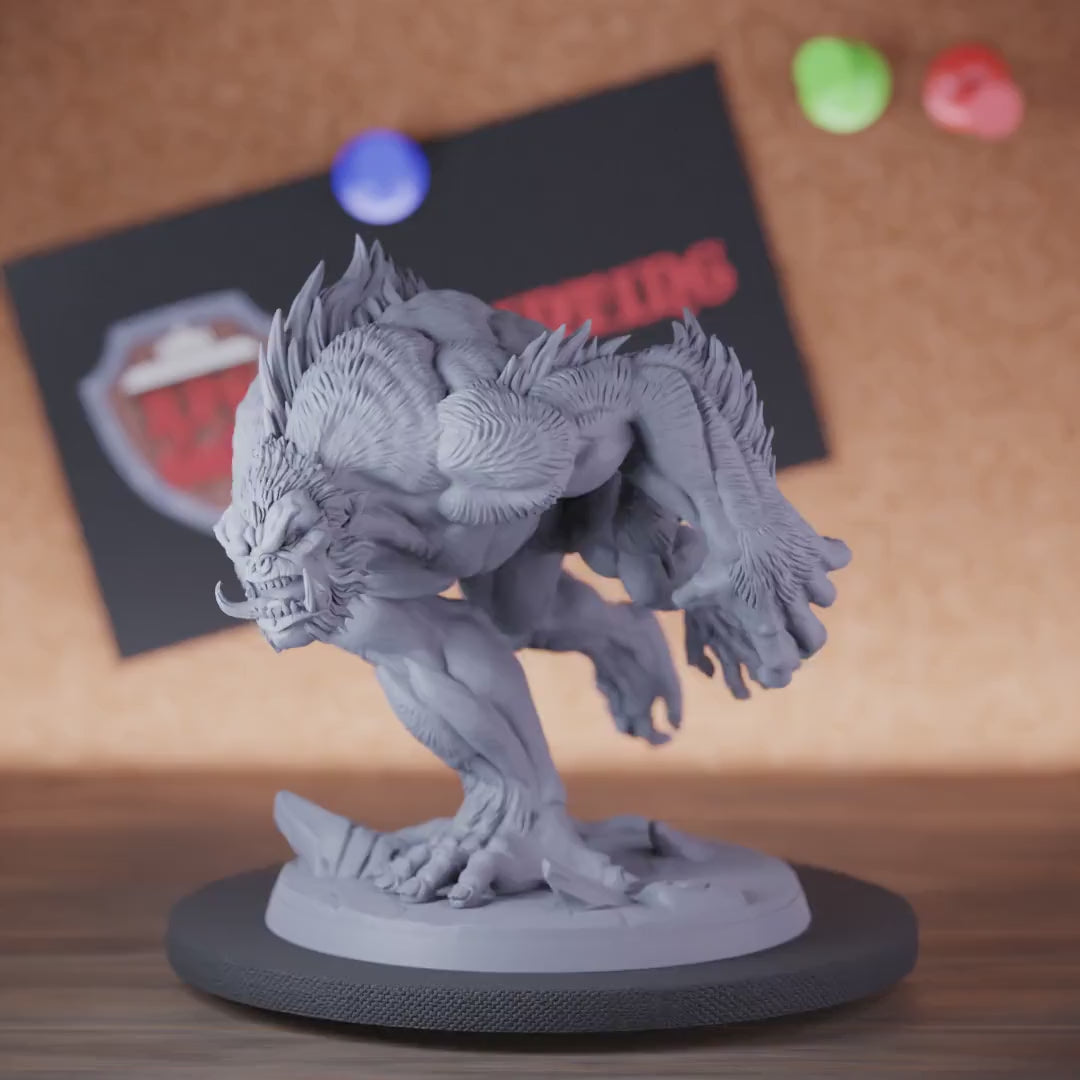 Barlgura 5e | DnD Ape Beast Monster Miniature