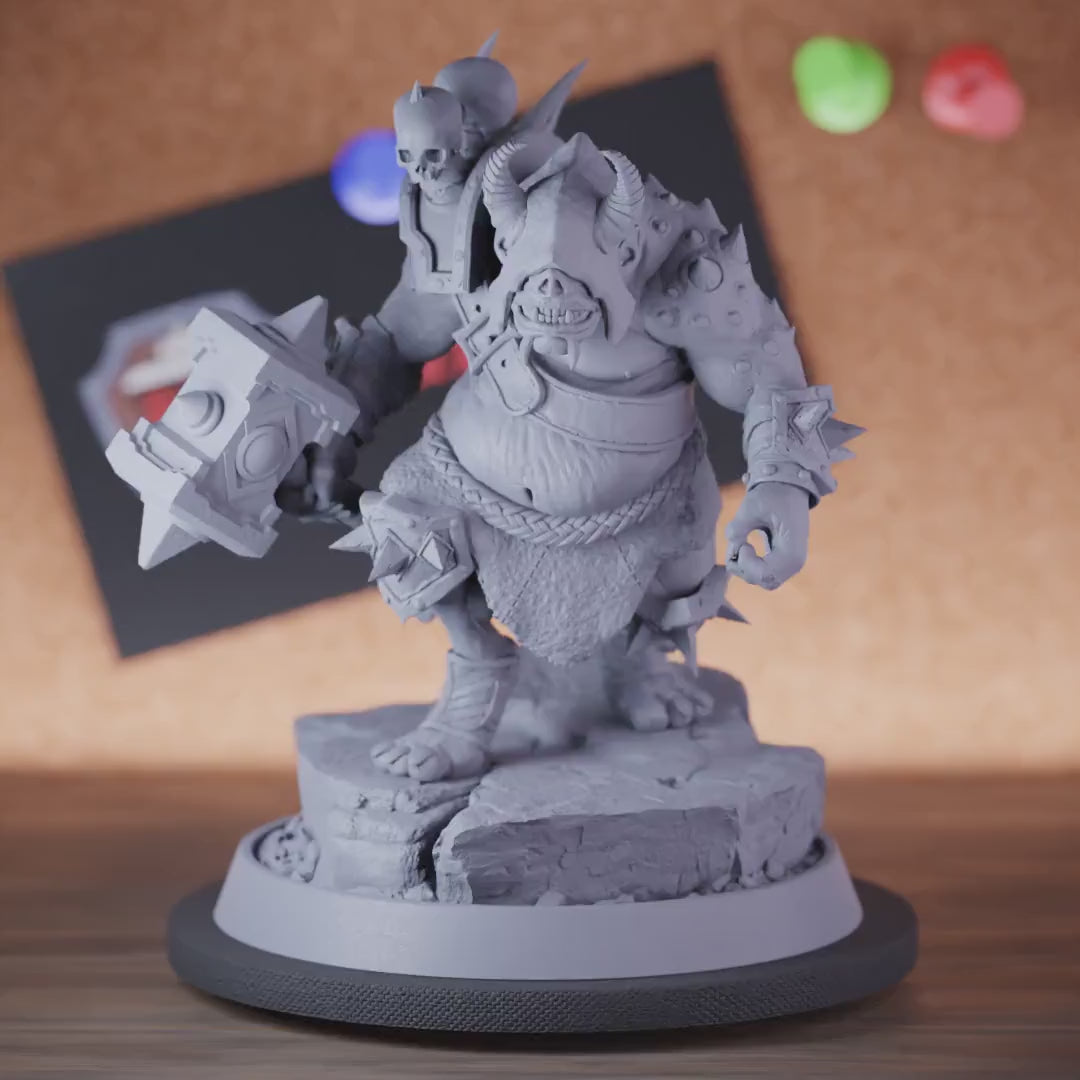 Orge 5e | DnD Demonic Orge Boss Miniature