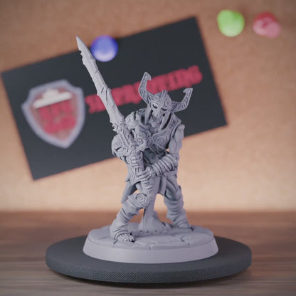 Skeleton 5e | DnD Skeleton Crypt Warrior Miniature