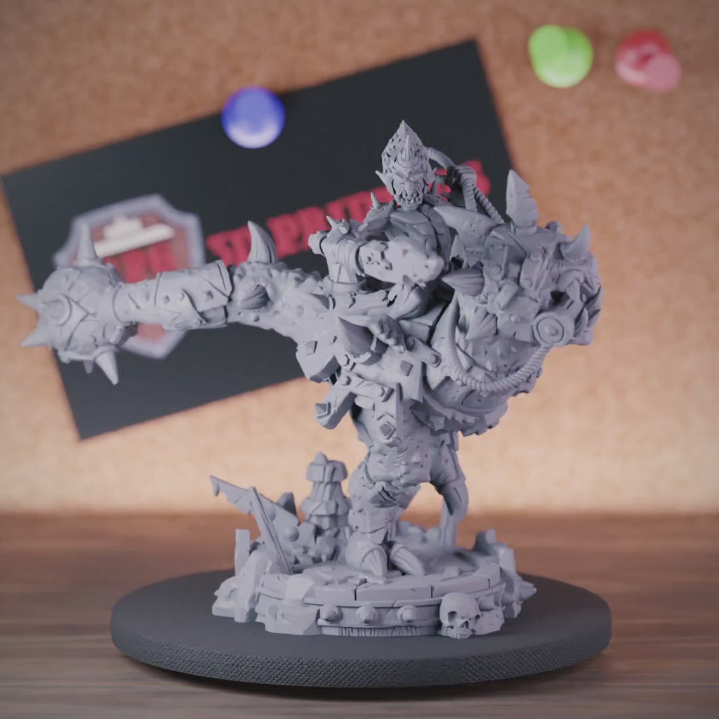 Goblin 5e | DnD Dinosaur Rider Warchief Miniature