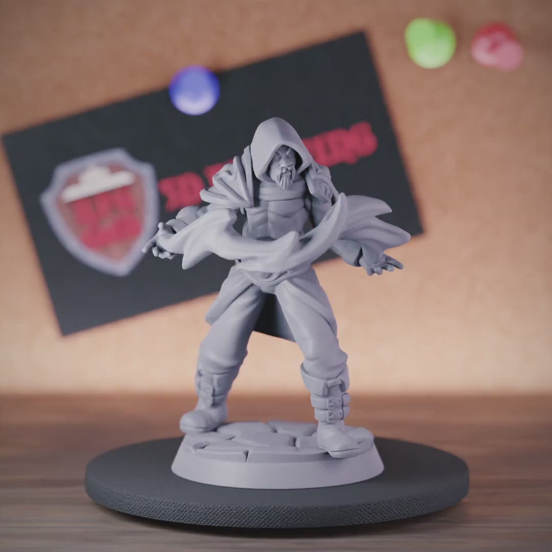 Wizard 5e | DnD Fighting Archmage Miniature
