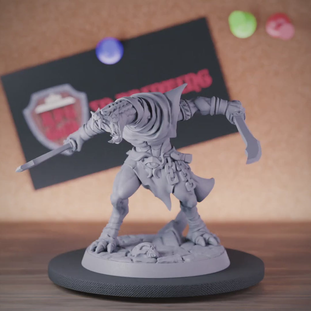 Yuan Ti 5e | DnD Yuan Ti Fighter Miniature