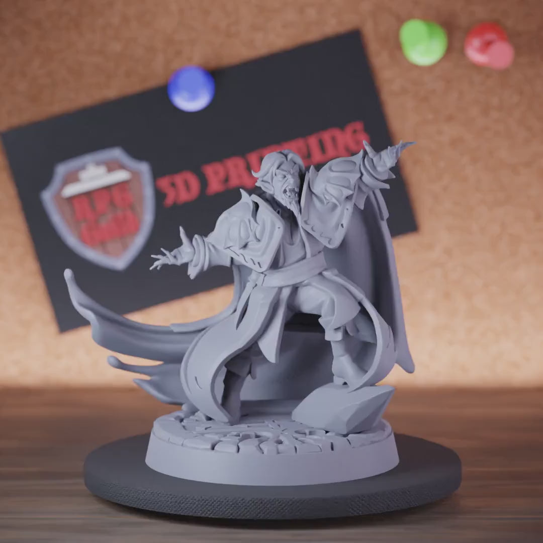 Vampire 5e | DnD Vampire Boss Monster Miniature