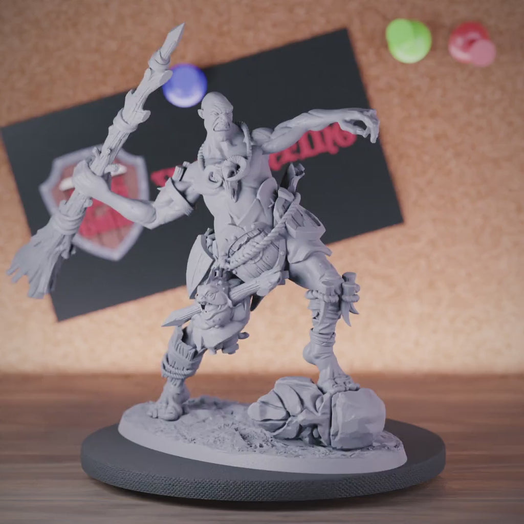 Hill Giant 5e | DnD Hill Giant Launcher Warrior Miniature