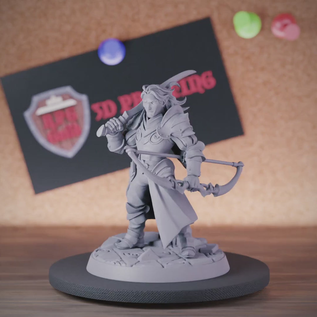Half Elf 5e | DnD High Elf Ranger Miniature