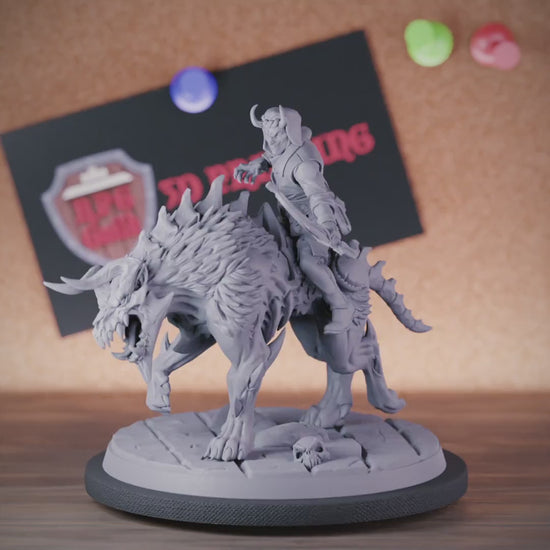 Tiefling 5e | DnD Rogue Rider Bow Miniature