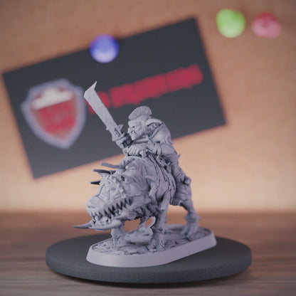 Goblin 5e | DnD Goblin Boar Rider Miniature