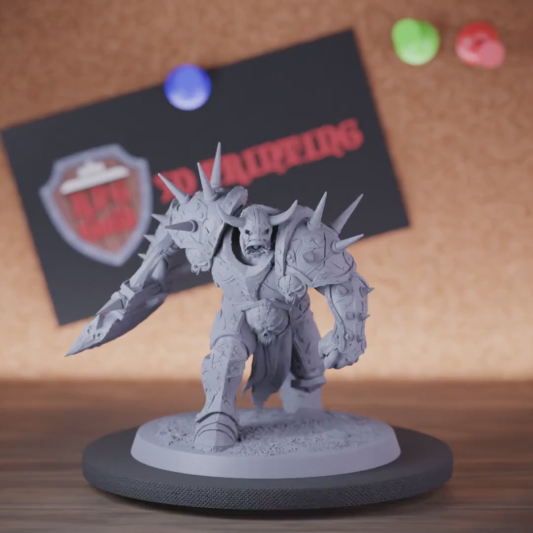 Orc 5e | DnD Orc Brutal Greenskin Berserker Miniature