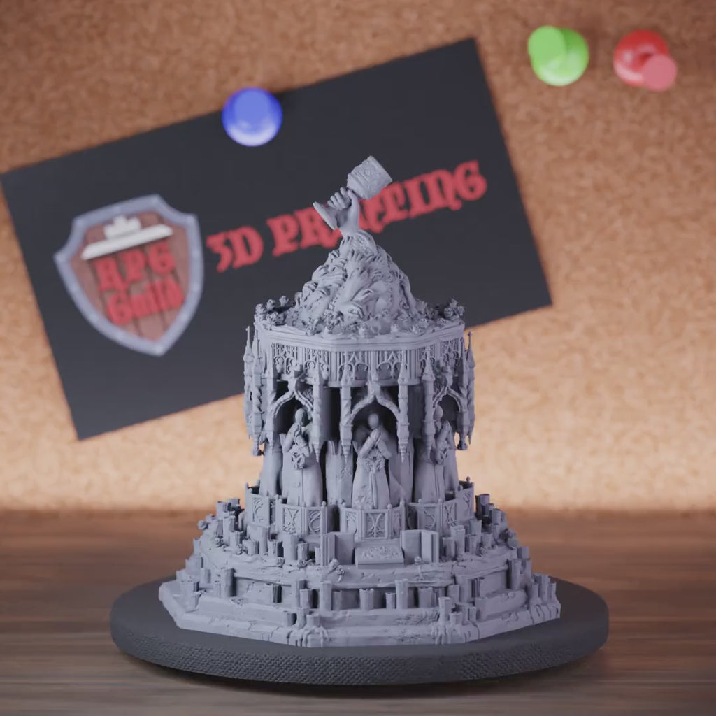 Mind Flayer 5e | DnD Mind Flayer Altar Monster Miniature