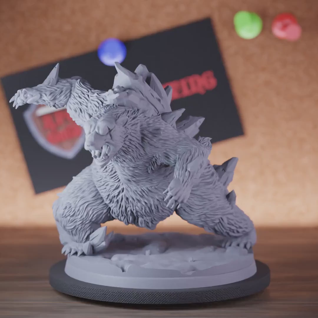 Bear 5e | DnD Polar Bear Beast Miniature