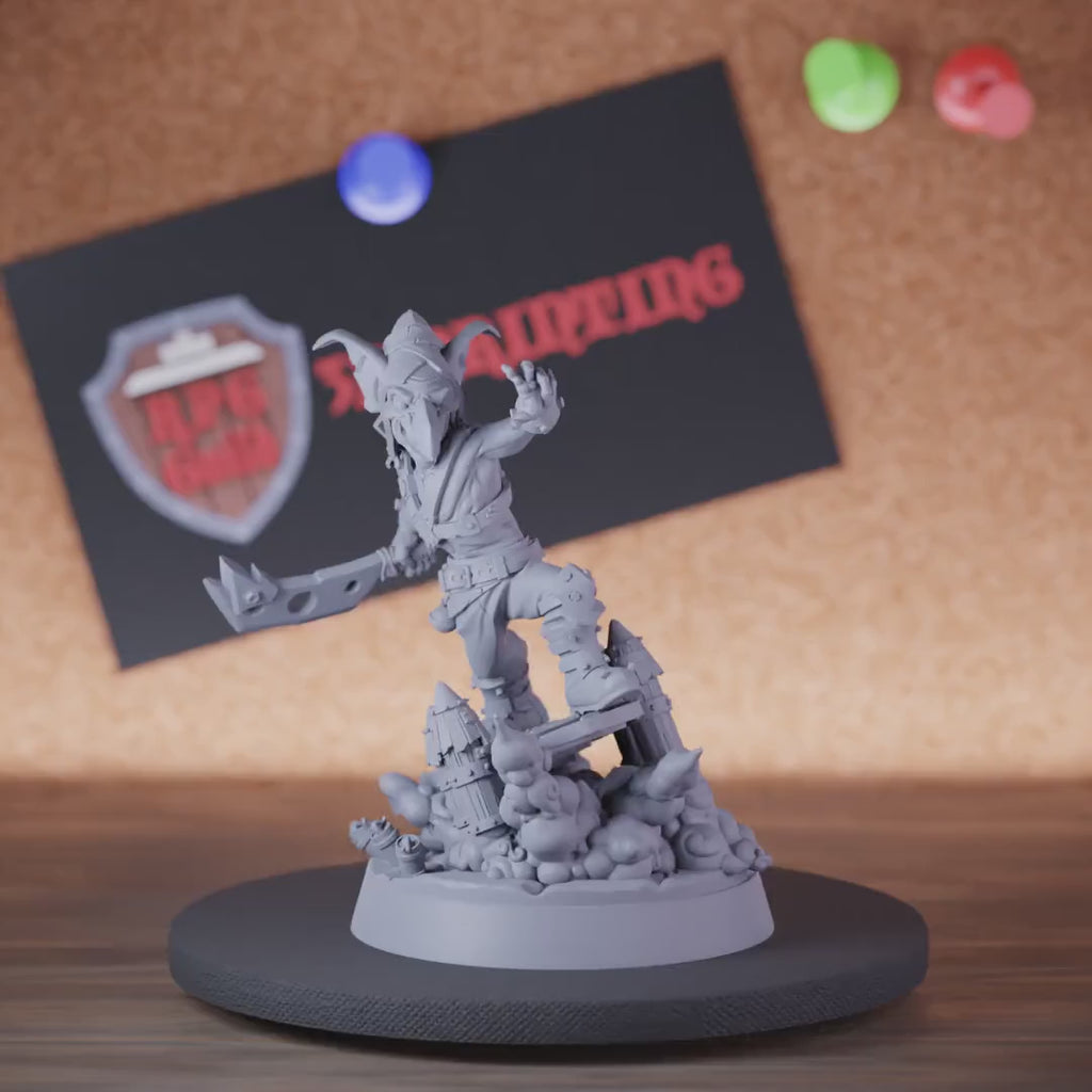 Goblin 5e | DnD Goblin Warrior Dagger Monster Miniature