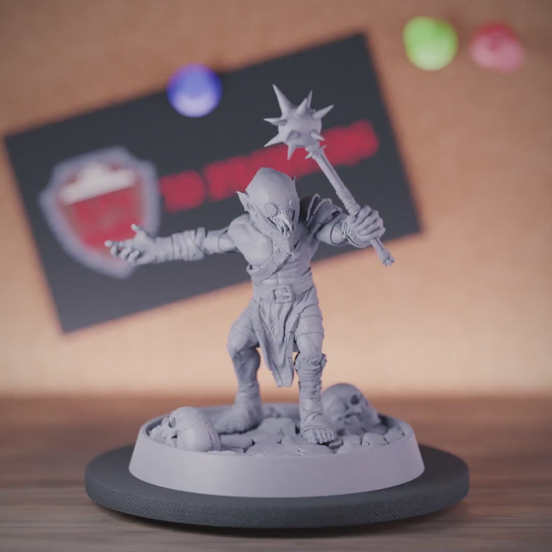 Goblin 5e | DnD Goblin Hunter Masked Miniature