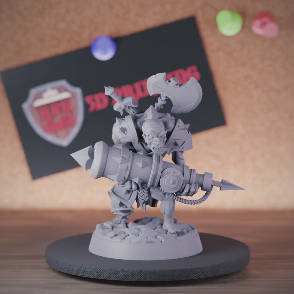 Orc 5e | DnD Orc Savage Artillery Miniature