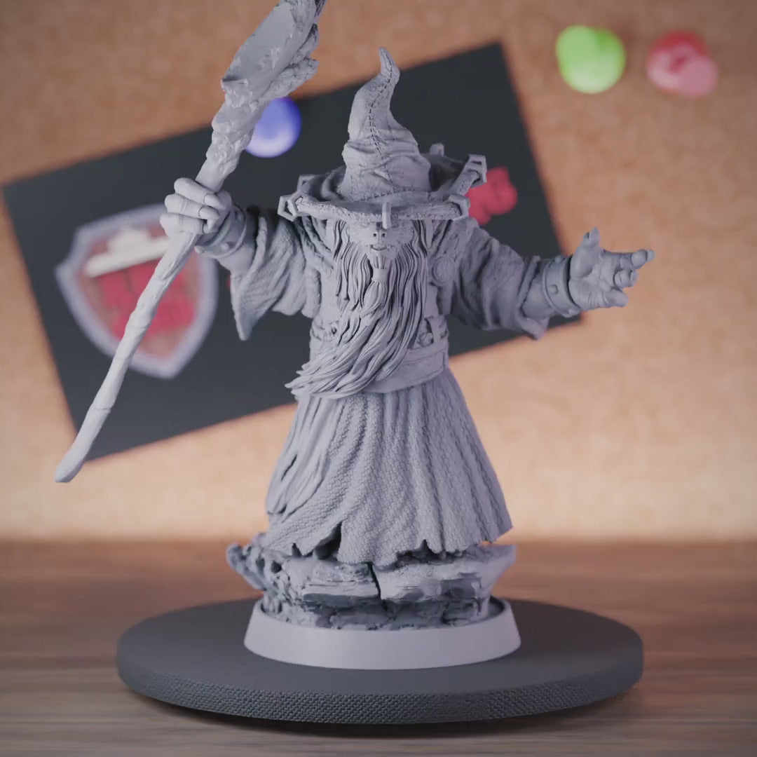 Werebear 5e | DnD Werebear Wizard Humanoid Miniature