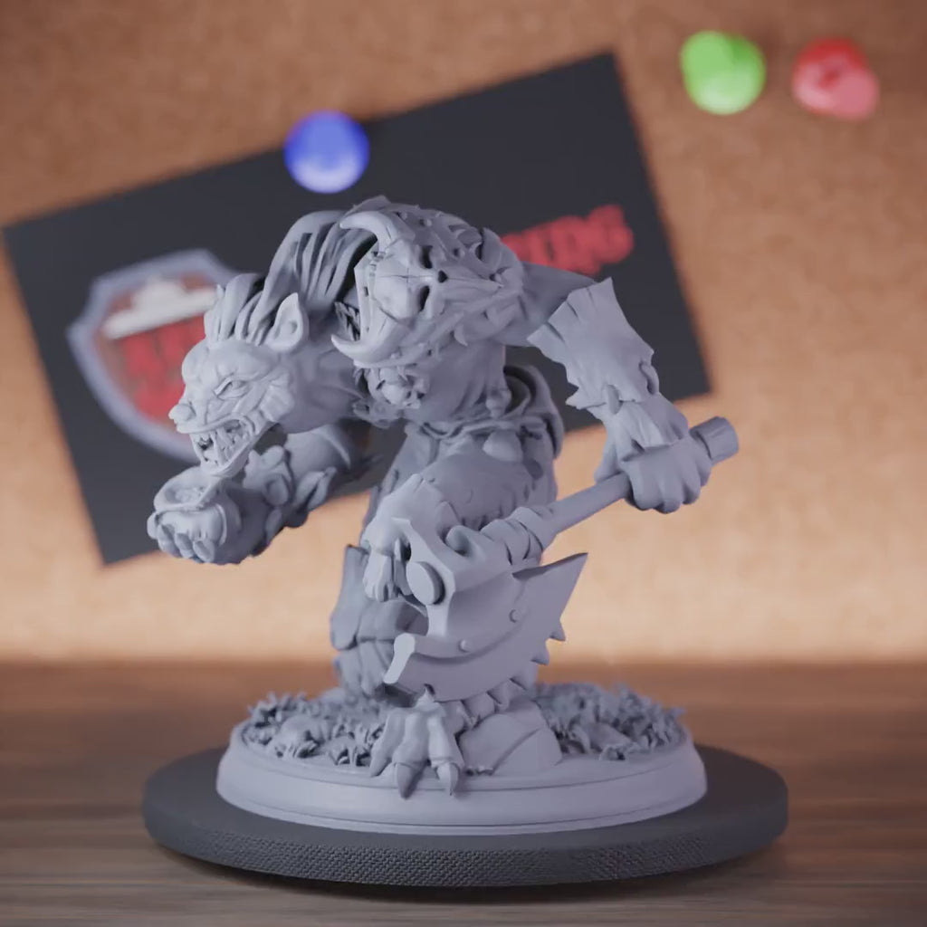 Gnoll 5e | DnD Leader Wild Miniature