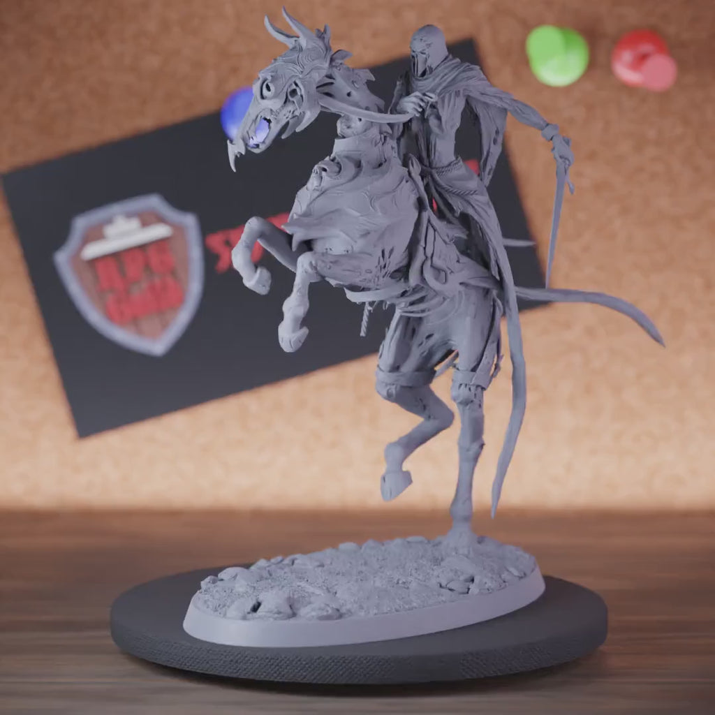 Ghost 5e | DnD Ghost Spirit Rider Warrior Miniature
