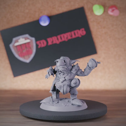 Goblin 5e | DnD Explosive Thrower Miniature