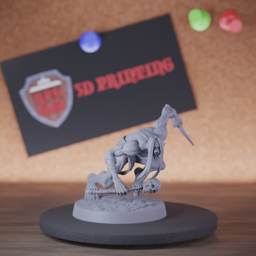Ghoul 5e | DnD Lethal Savage Ghoul II  Miniature
