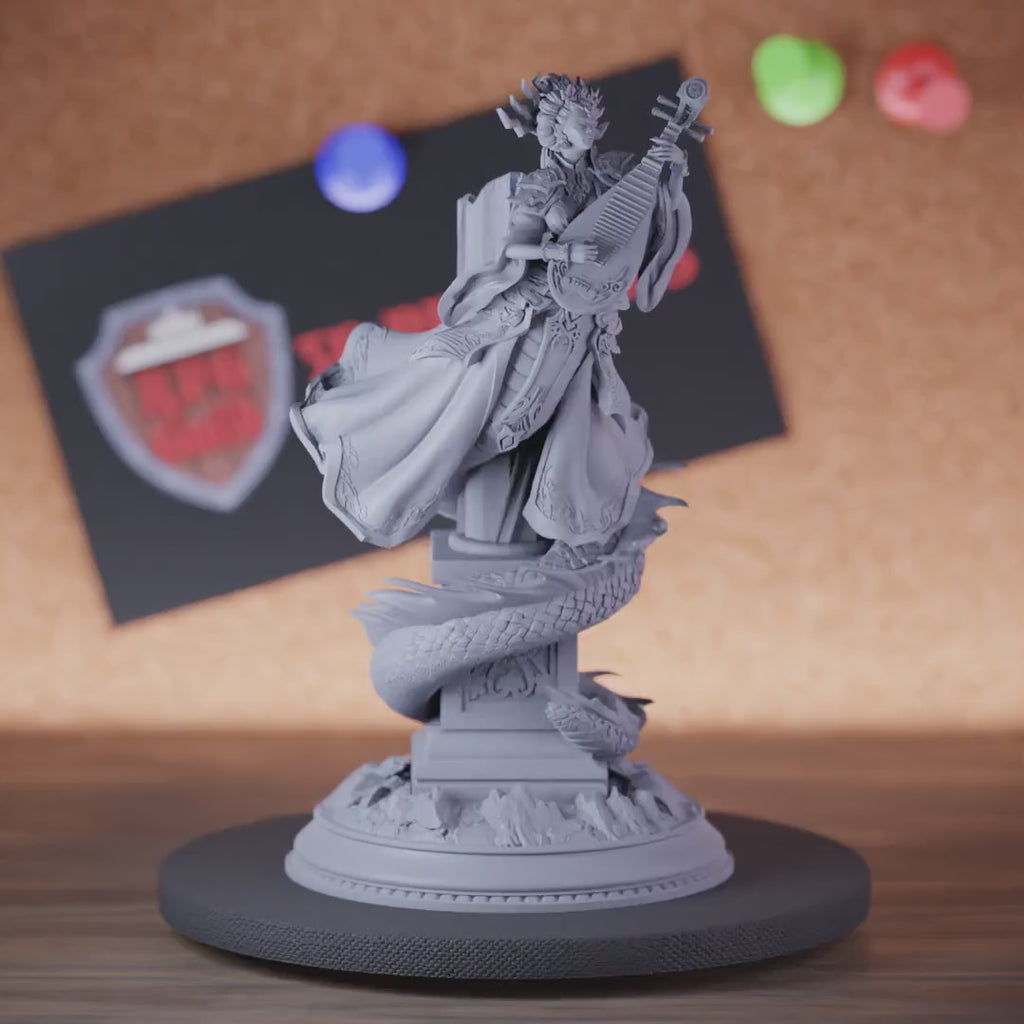 Yuan-Ti 5e | DnD Yuan-Ti  Boss Priestess Miniature