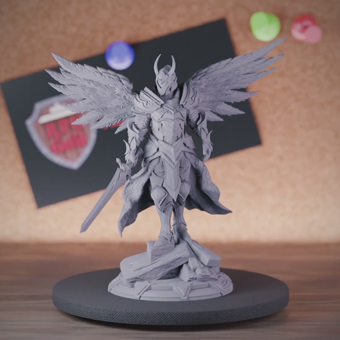 Aasimar 5e | DnD Angel Paladin Fighter Miniature