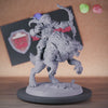 Orc 5e | DnD Orc Wolf Rider Female Miniature