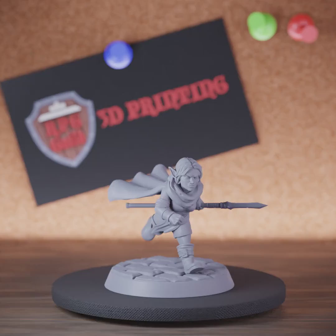 Goblin 5e | DnD Junge weibliche Goblin-Miniatur