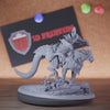 Knight 5e | DnD Knight Running Drake Rider Miniature