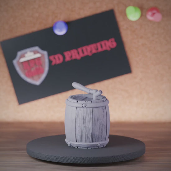 Terrain 5e | DnD Beer Keg Miniature