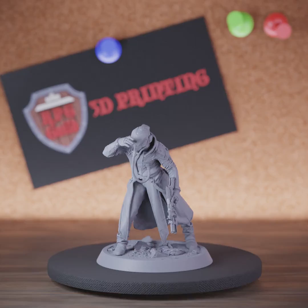 Fighter 5e | DnD Gunslinger Rogue Miniature