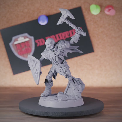 Skeleton 5e | DnD Skeleton Fallen Knight Miniature