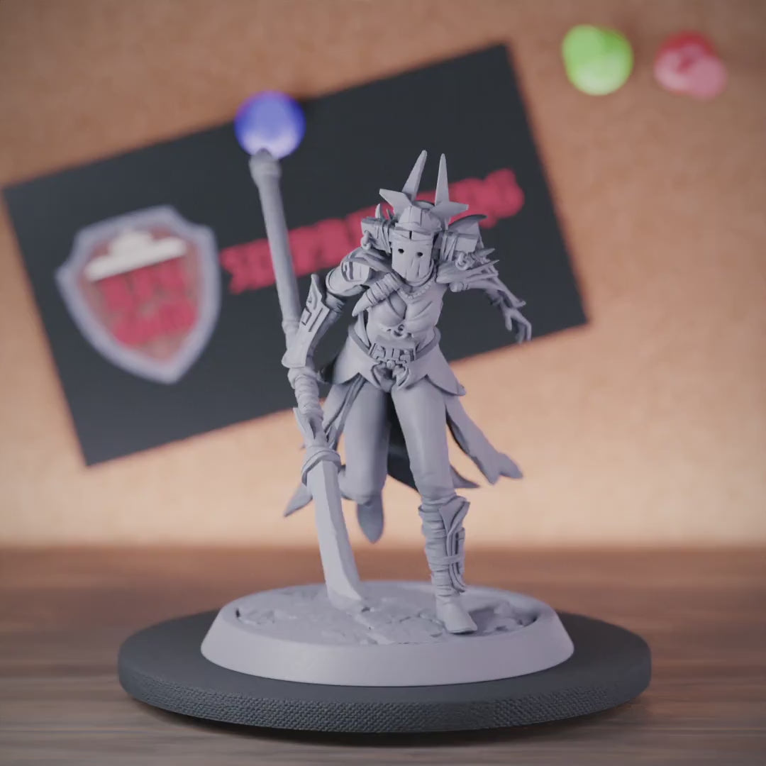 Warrior 5e | DnD Tribe Spearwoman Fighter Miniature