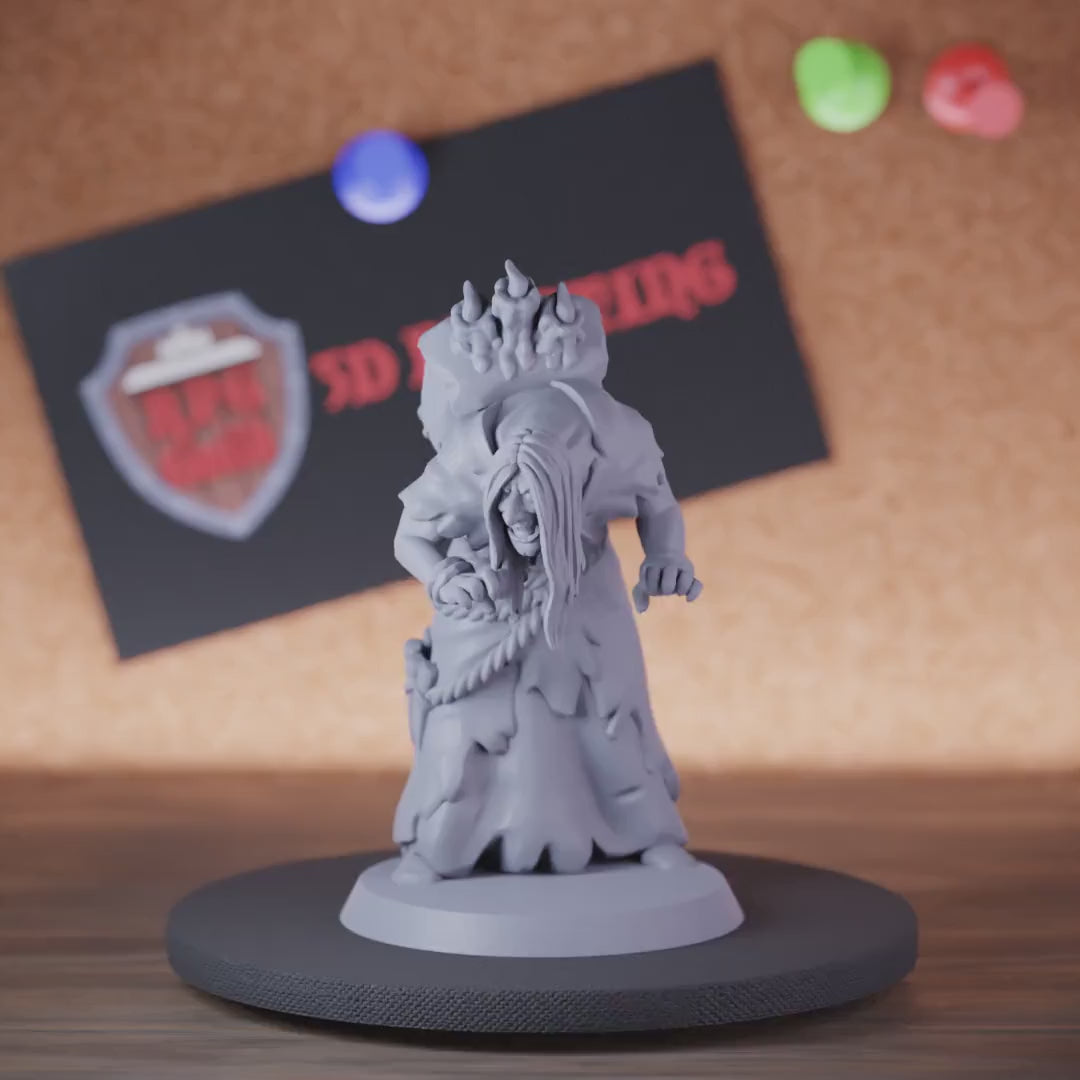 Witch 5e | Human Dark Mage Miniature