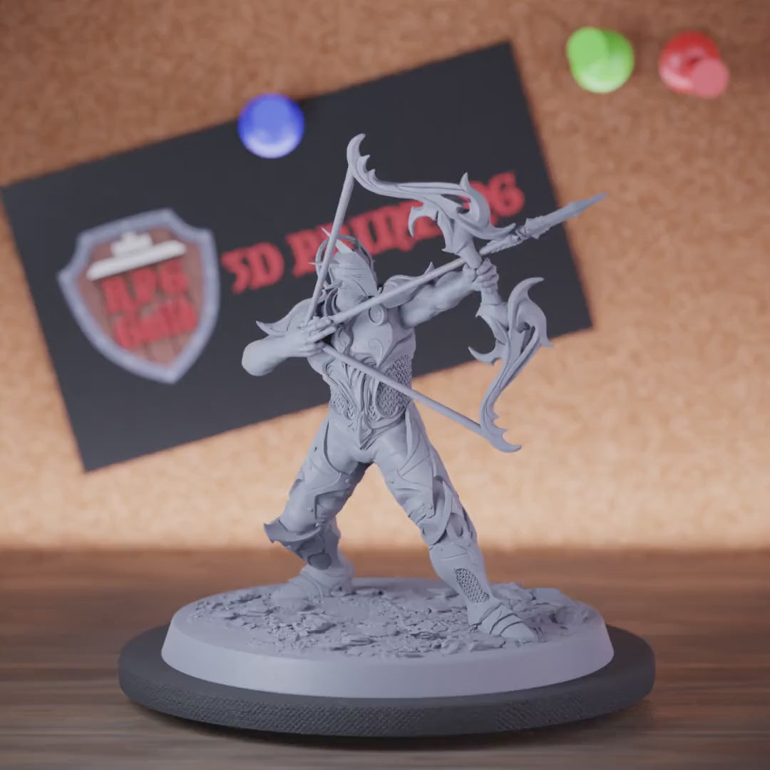 Knight 5e | DnD Knight Sentinel Warrior Archer Miniature
