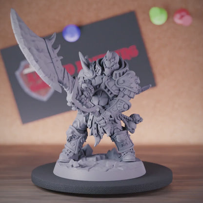 Warforged 5e | DnD Warforged Greatsword Fighter Miniature